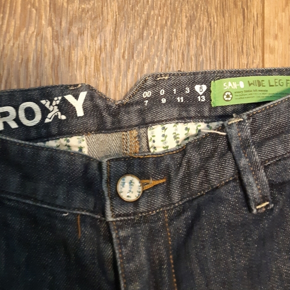 🔥VINTAGE🔥 Roxy San-o wide leg jeans - Picture 5 of 6